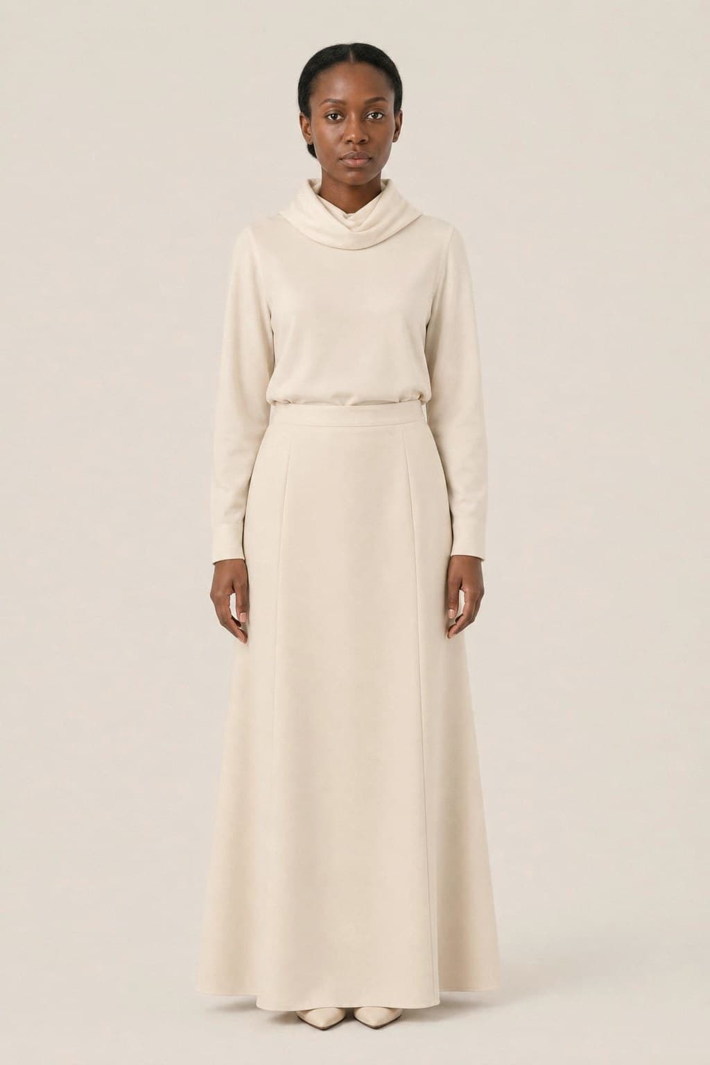 Aya — A-Line Maxi Skirt