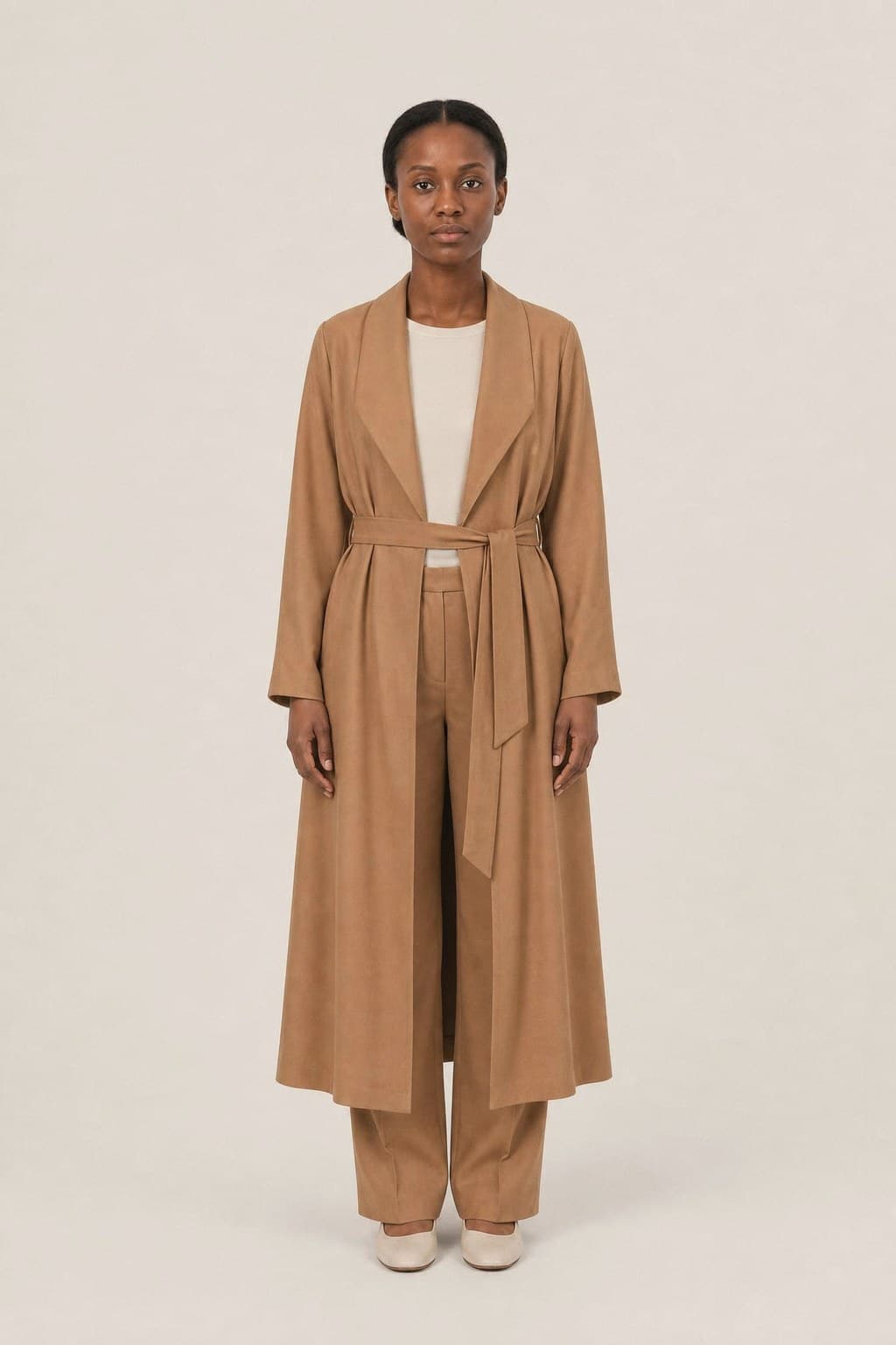 Falak — Longline Duster Coat