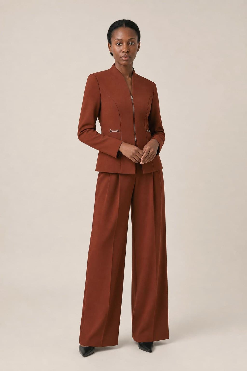 Alyazia — Pleated Trouser